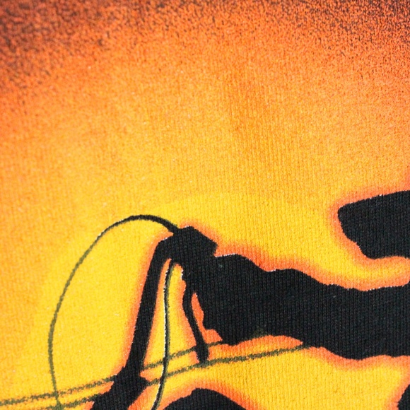 Harley Heaven Australia Kangaroo Biking Tee Large - Picture 5 of 7